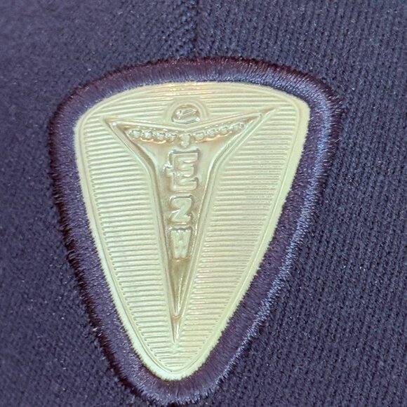 Nike EZW Emblem Baseball Cap Navy Hat Silver Spellout Unisex Adult New Gift - Picture 5 of 14